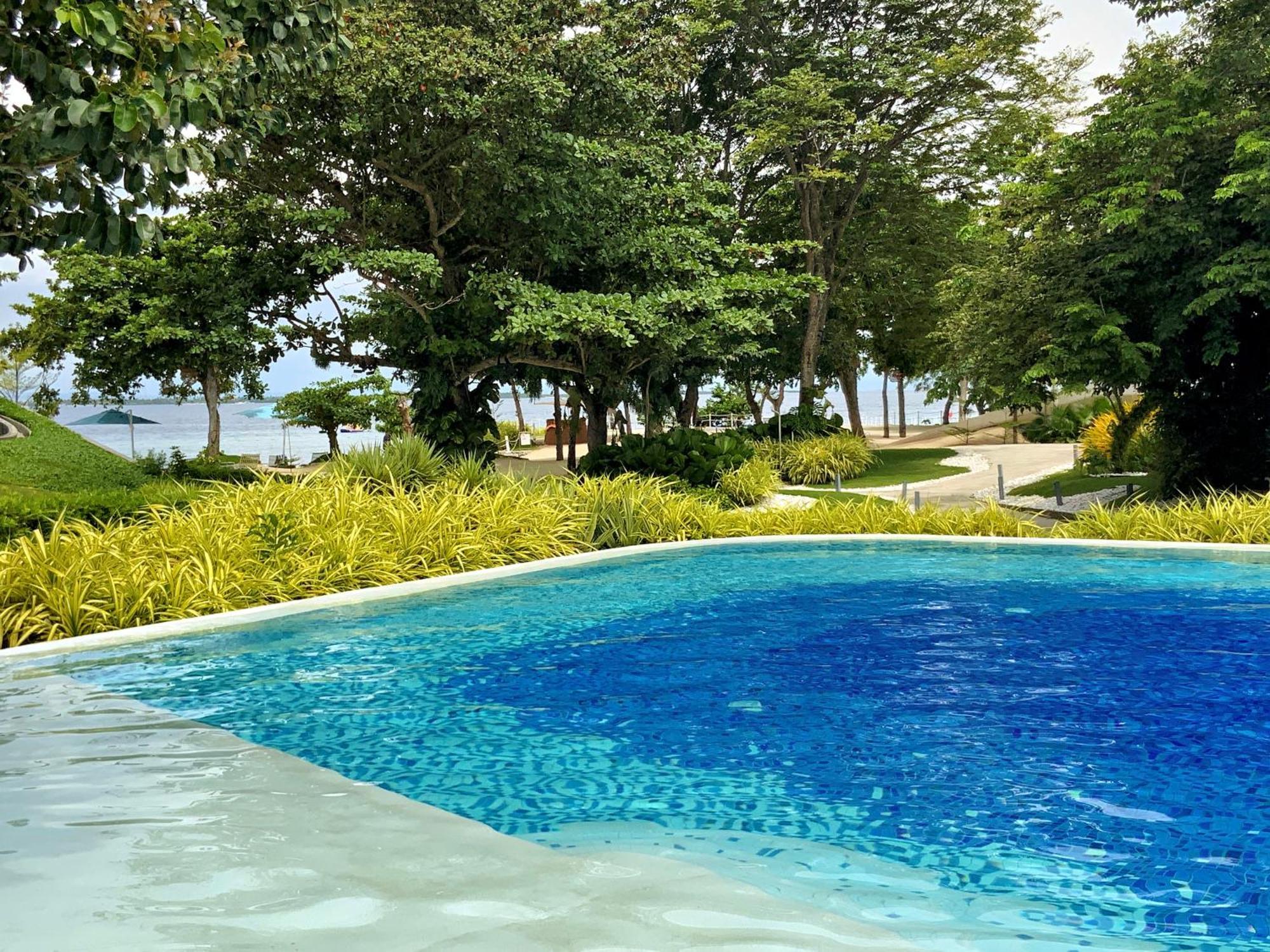 Dominiks Quite And Elegant Studio Ocean View Pool At Tambuli Resort High Floor 麦克坦 外观 照片