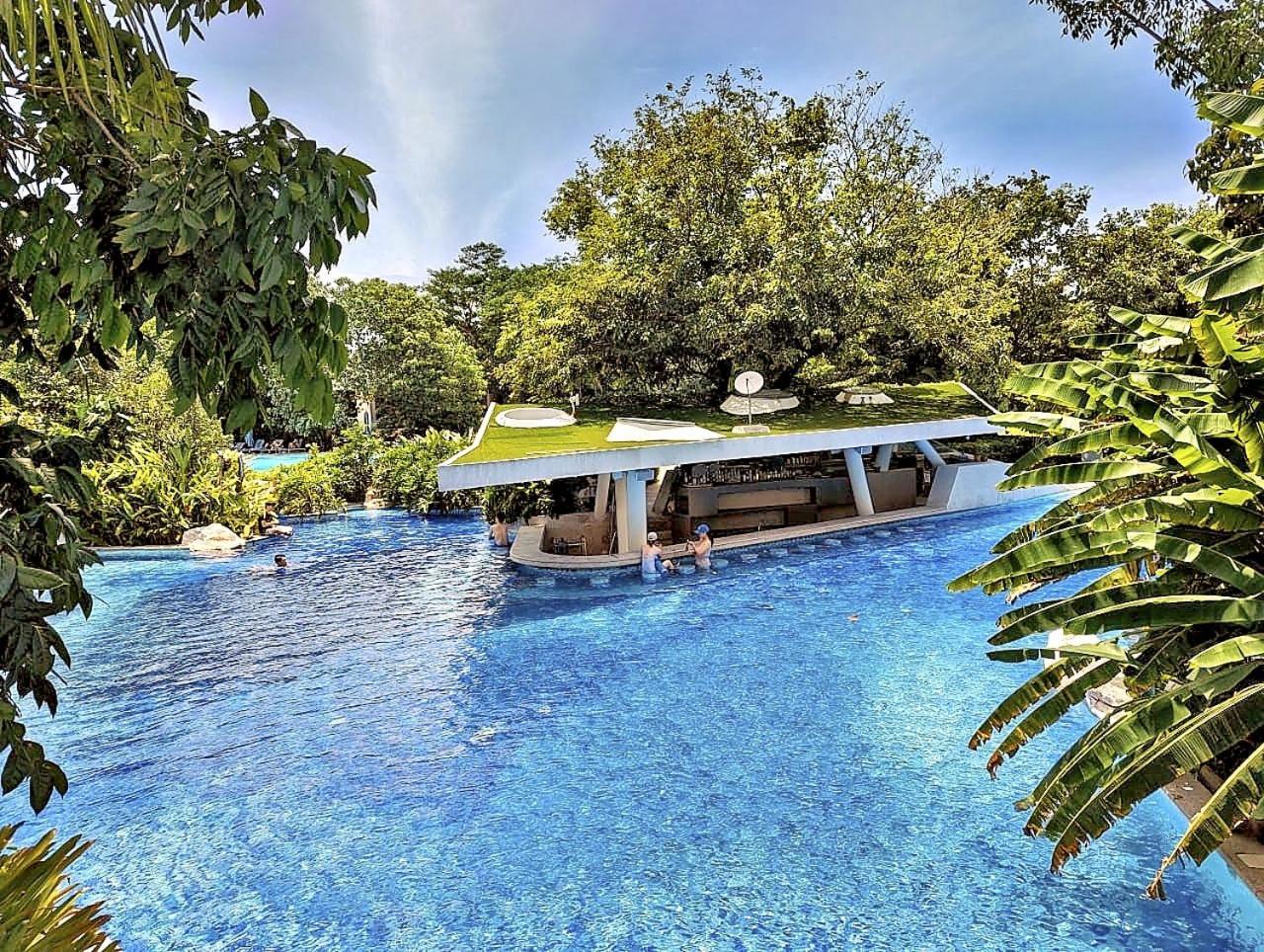 Dominiks Quite And Elegant Studio Ocean View Pool At Tambuli Resort High Floor 麦克坦 外观 照片
