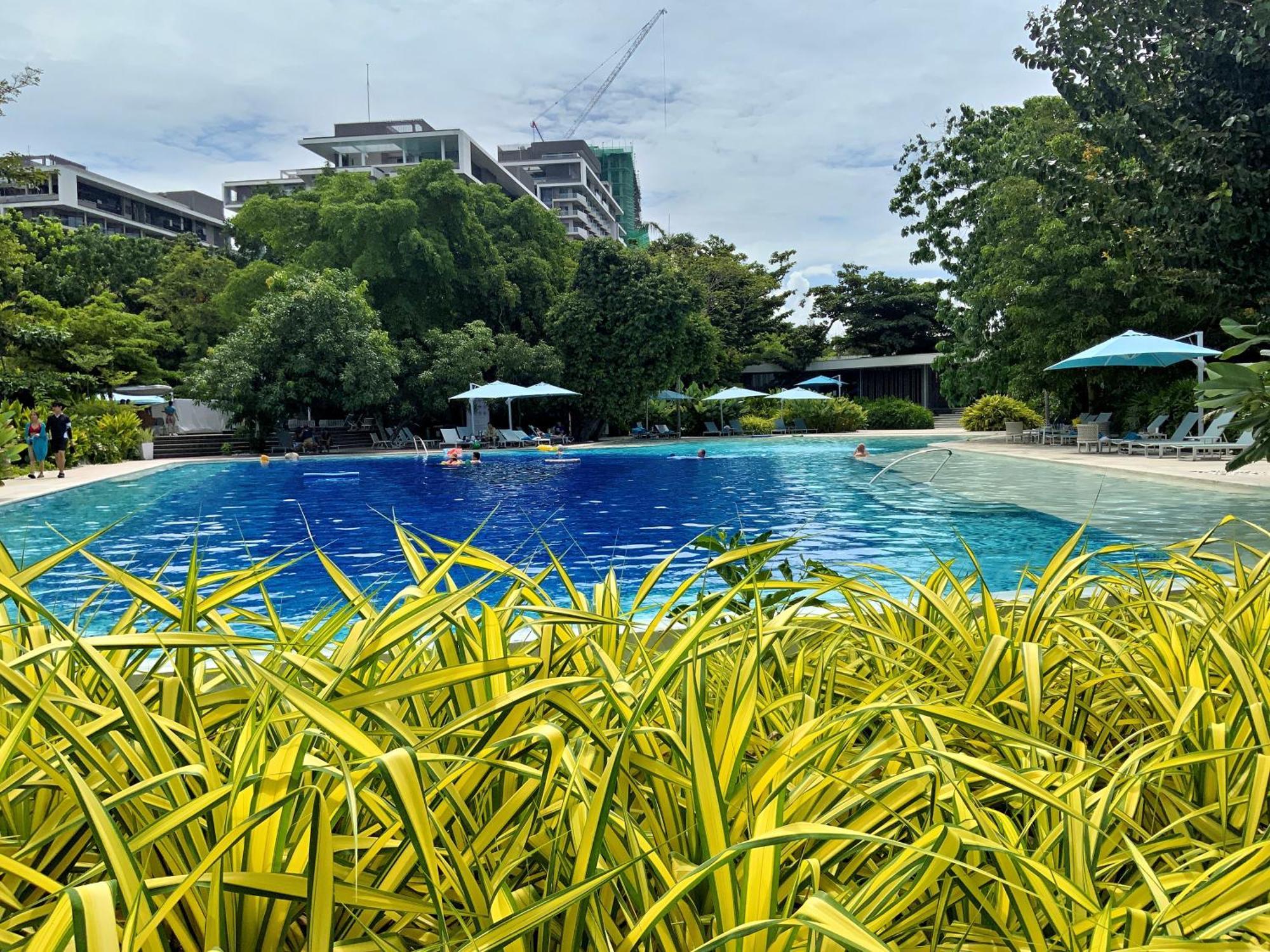 Dominiks Quite And Elegant Studio Ocean View Pool At Tambuli Resort High Floor 麦克坦 外观 照片