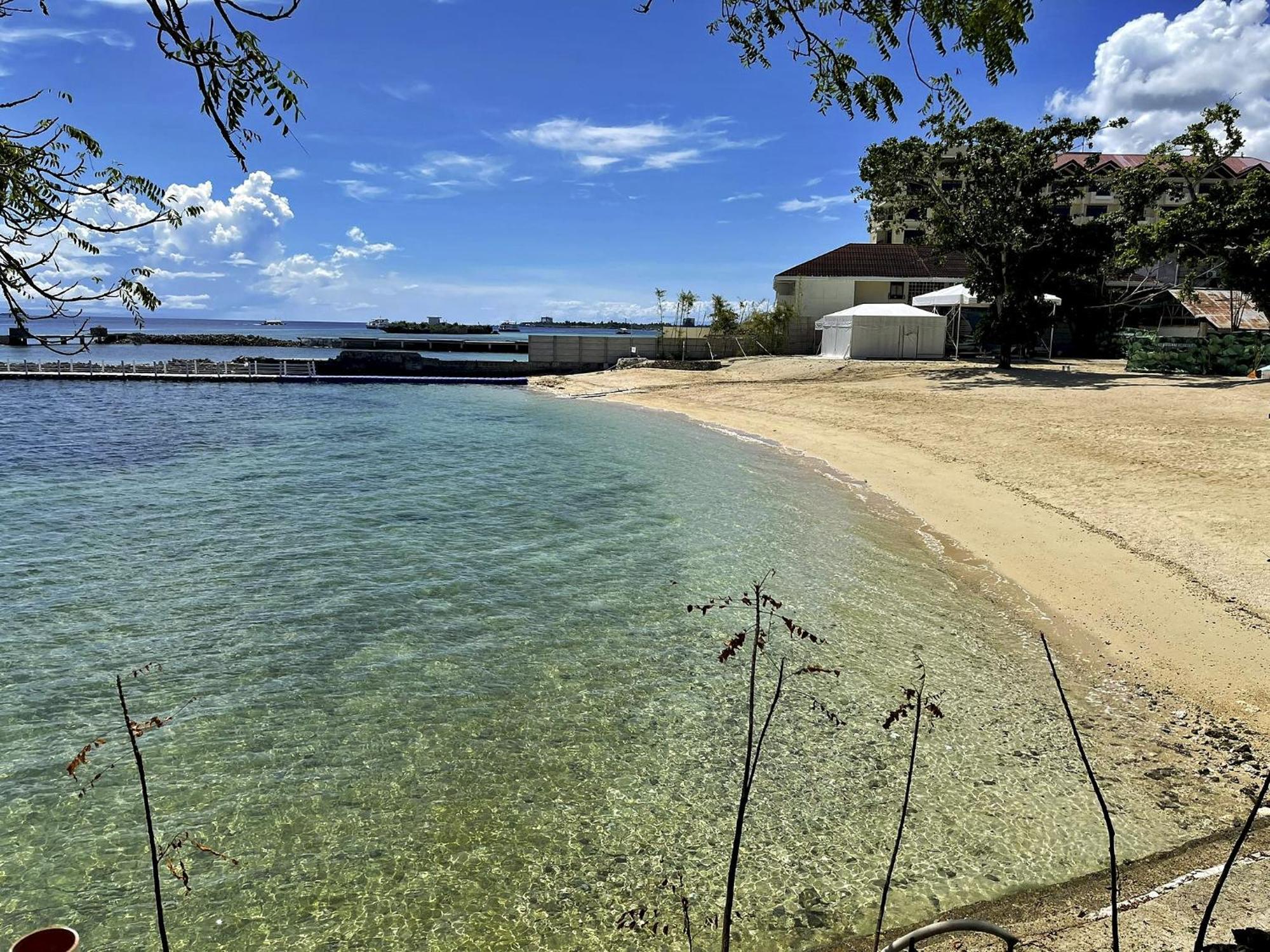 Dominiks Quite And Elegant Studio Ocean View Pool At Tambuli Resort High Floor 麦克坦 外观 照片