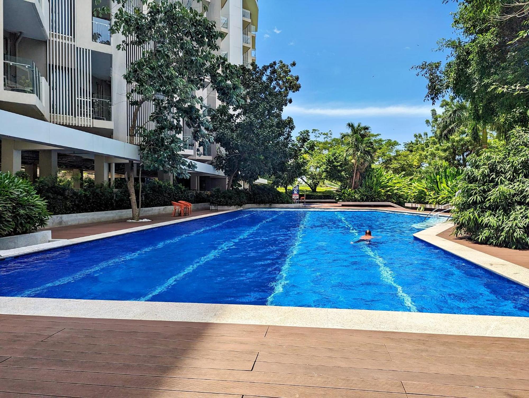 Dominiks Quite And Elegant Studio Ocean View Pool At Tambuli Resort High Floor 麦克坦 外观 照片